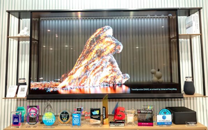 LG’s Commitment to Innovation Is Recognized With Numerous Awards at CES 2024