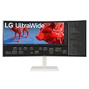 38WR85QC UltraWide? 弧形顯示器正視圖
