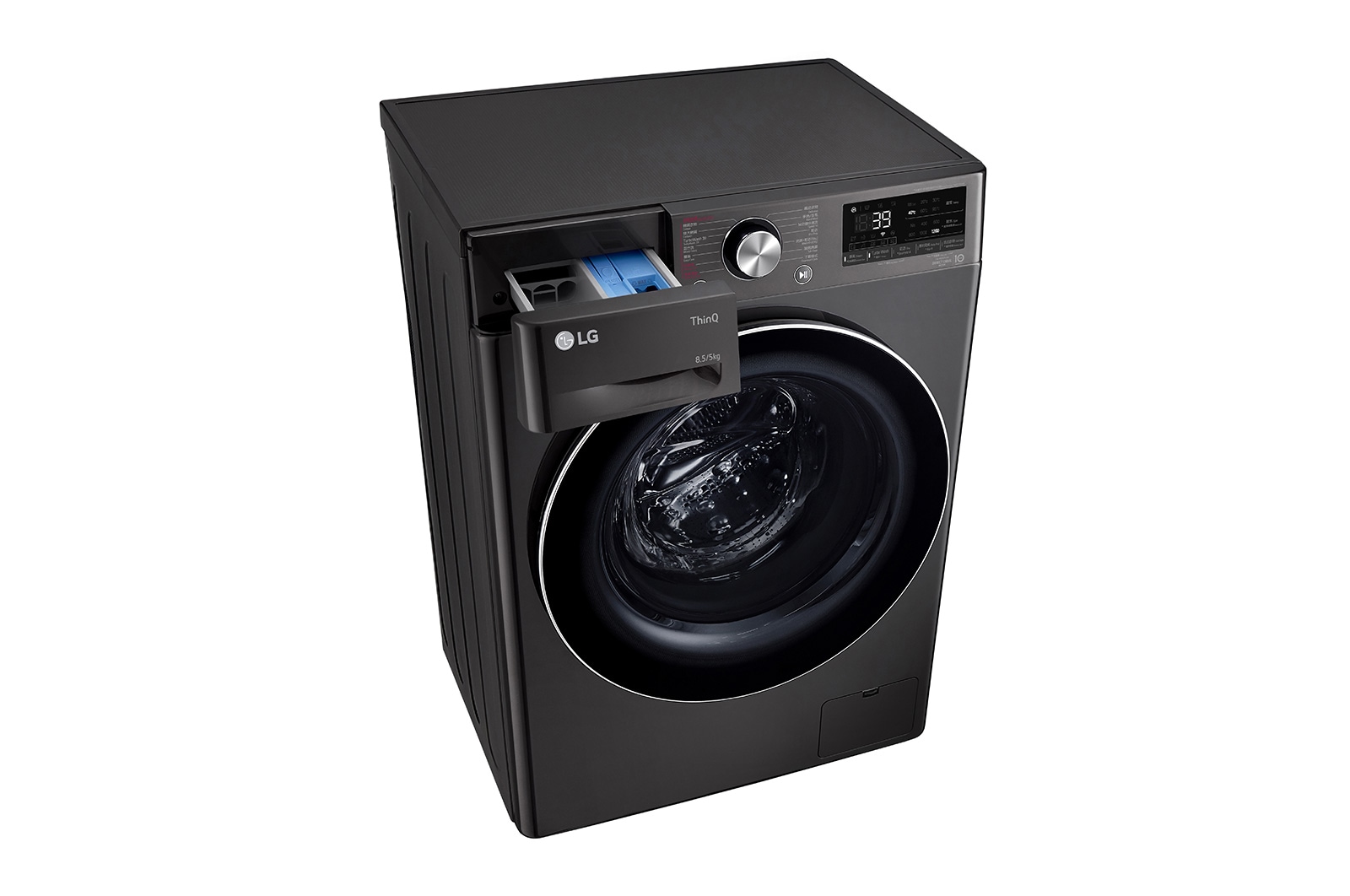 LG Vivace 8.5 公斤 1200 轉 人工智能洗衣乾衣機 (TurboWash? 360° 39 分鐘速洗), F-C12085V2B