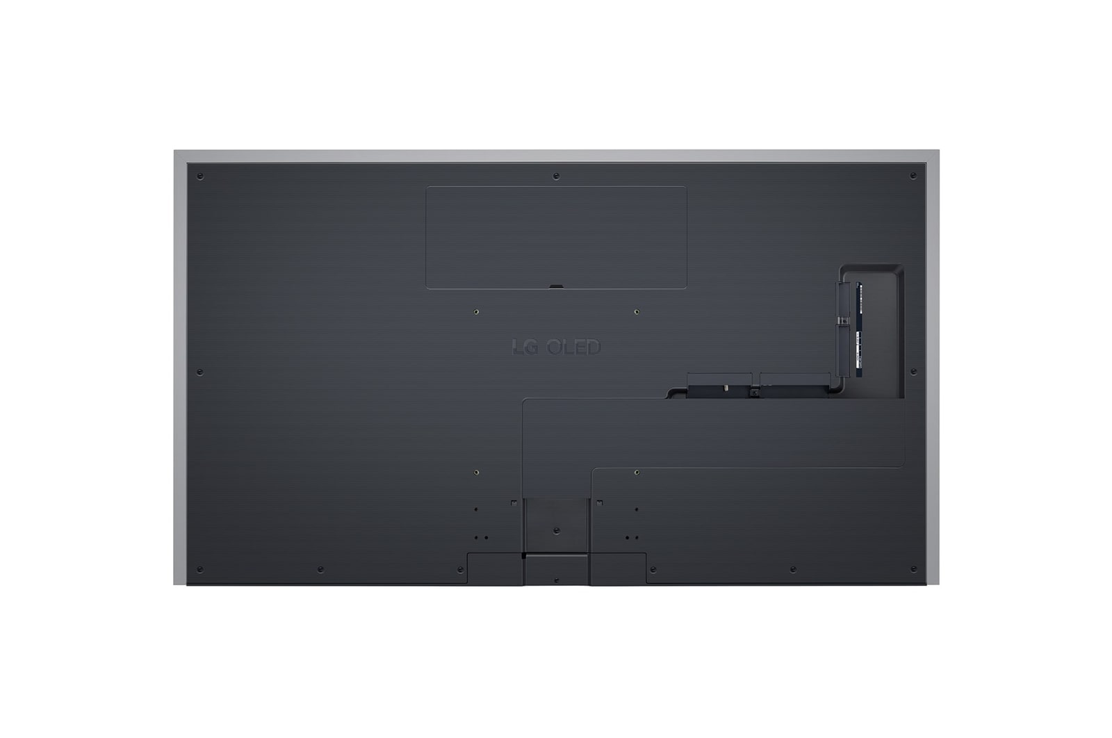 LG OLED evo G4 4K 智能電視的後面視圖