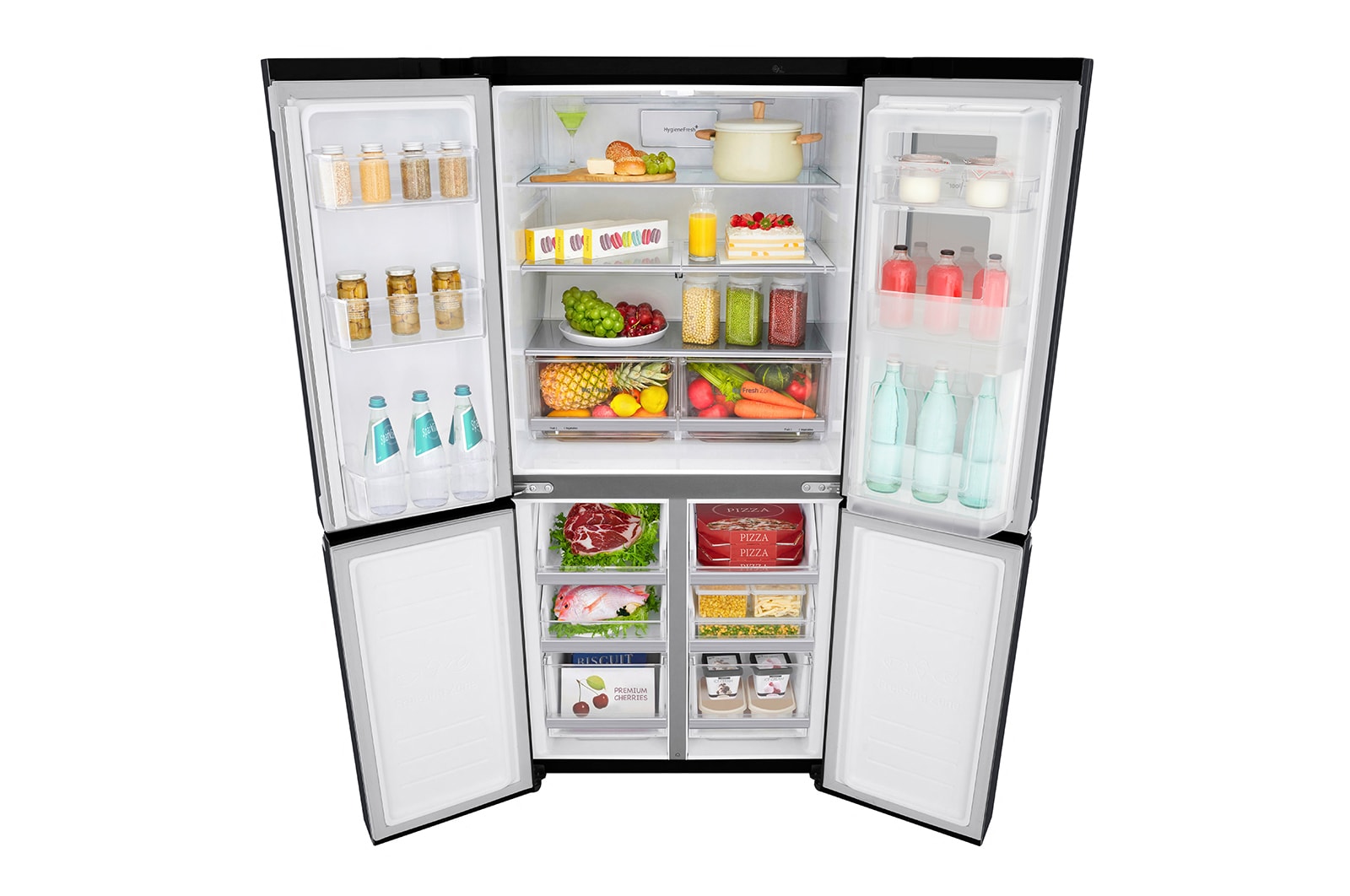 LG 458L InstaView Door-in-Door ? Refrigerator, F521MC78