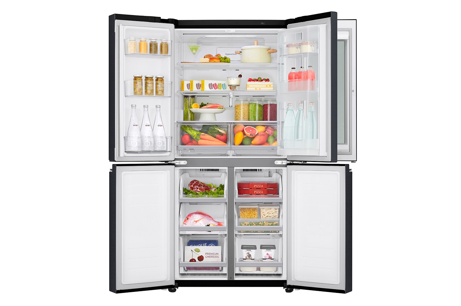 LG 458L InstaView Door-in-Door ? Refrigerator, F521MC78