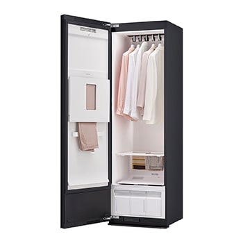 Left side open with clothes