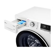 LG Vivace 8KG 1200rpm AI Combo Washing Machine (TurboWash? Thoroughly Clean in 59 mins), F-C1208V4W