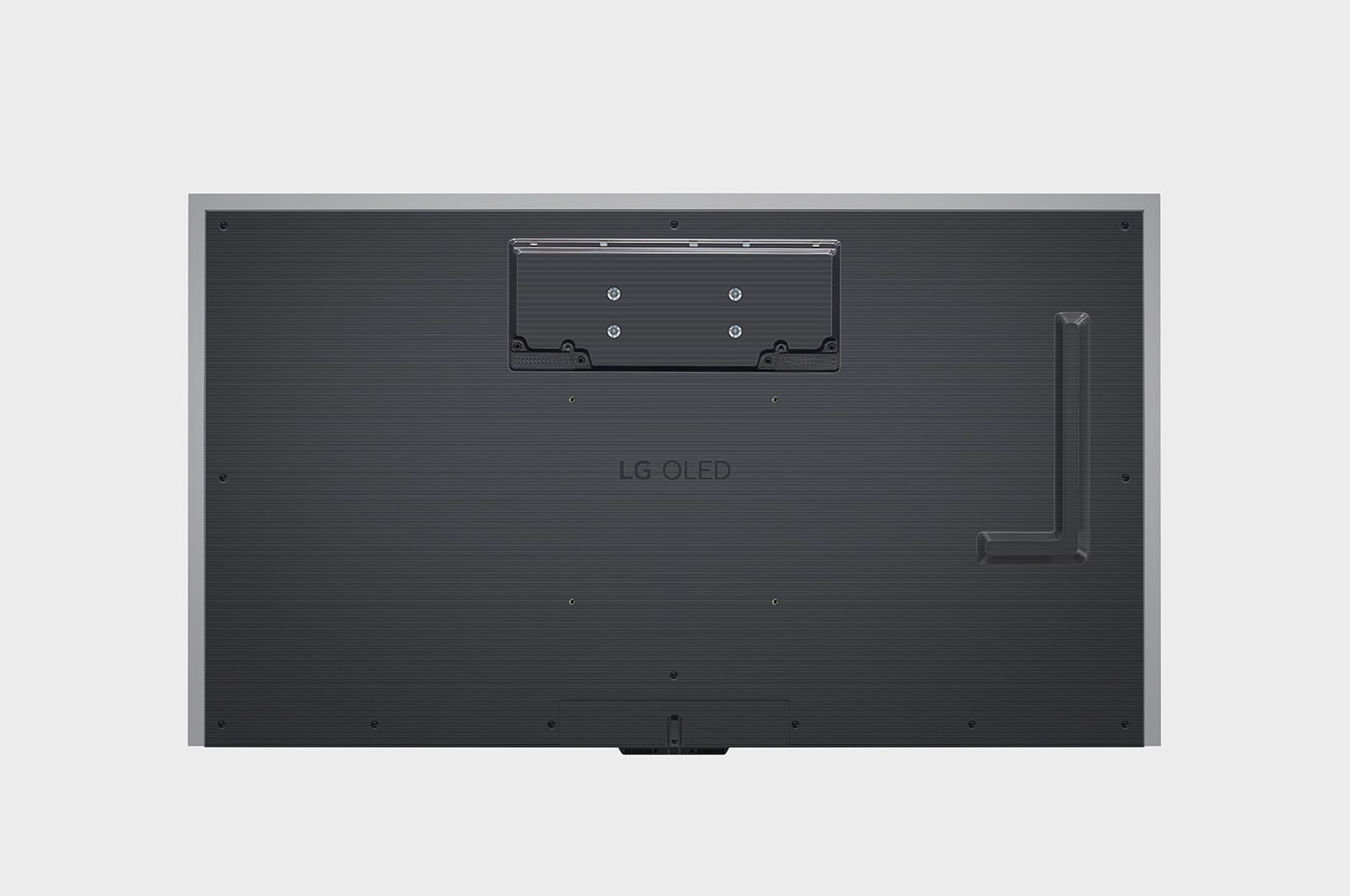 Rear view of LG OLED evo TV, OLED M4