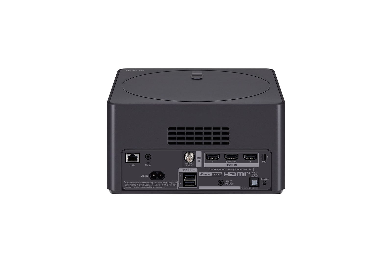 Rear view of a Zero Connect Box