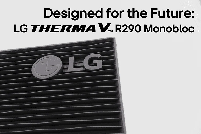 Az LG THERMA V R290 Monobloc kül?nleges kialakítás