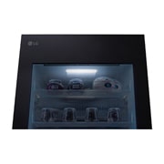 LG InstaView? alulfagyasztós h?t?szekrény, DoorCooling<sup>+</sup>? és ThinQ? technológia, 349 L kapacitás, GBG5160CEV