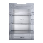 LG InstaView? alulfagyasztós h?t?szekrény, DoorCooling<sup>+</sup>? és ThinQ? technológia, 349 L kapacitás, GBG5160CEV