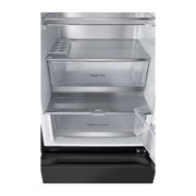 LG InstaView? alulfagyasztós h?t?szekrény, DoorCooling<sup>+</sup>? és ThinQ? technológia, 349 L kapacitás, GBG5160CEV