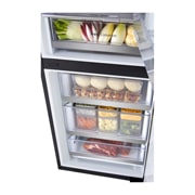 LG InstaView? alulfagyasztós h?t?szekrény, DoorCooling<sup>+</sup>? és ThinQ? technológia, 349 L kapacitás, GBG5160CEV