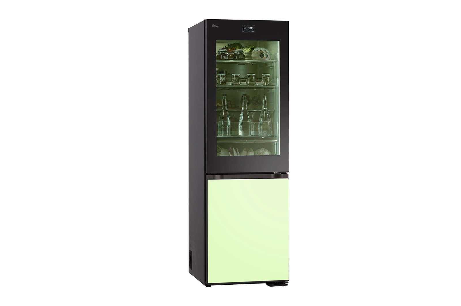 LG InstaView? MoodUP? Alulfagyasztós h?t?szekrény, ThinQ? technológia, 352L kapacitás, GBG719MDNN