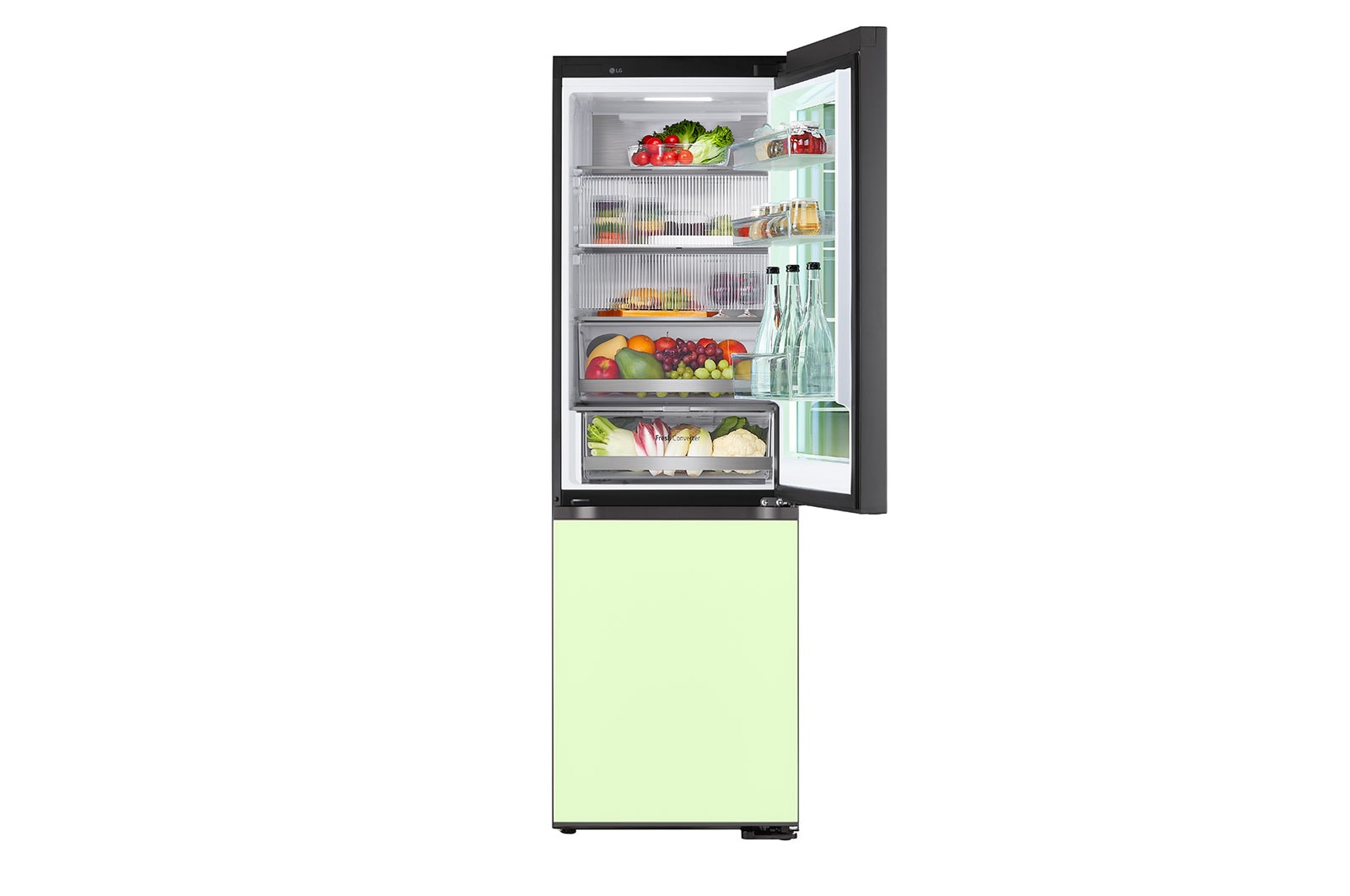 LG InstaView? MoodUP? Alulfagyasztós h?t?szekrény, ThinQ? technológia, 352L kapacitás, GBG719MDNN