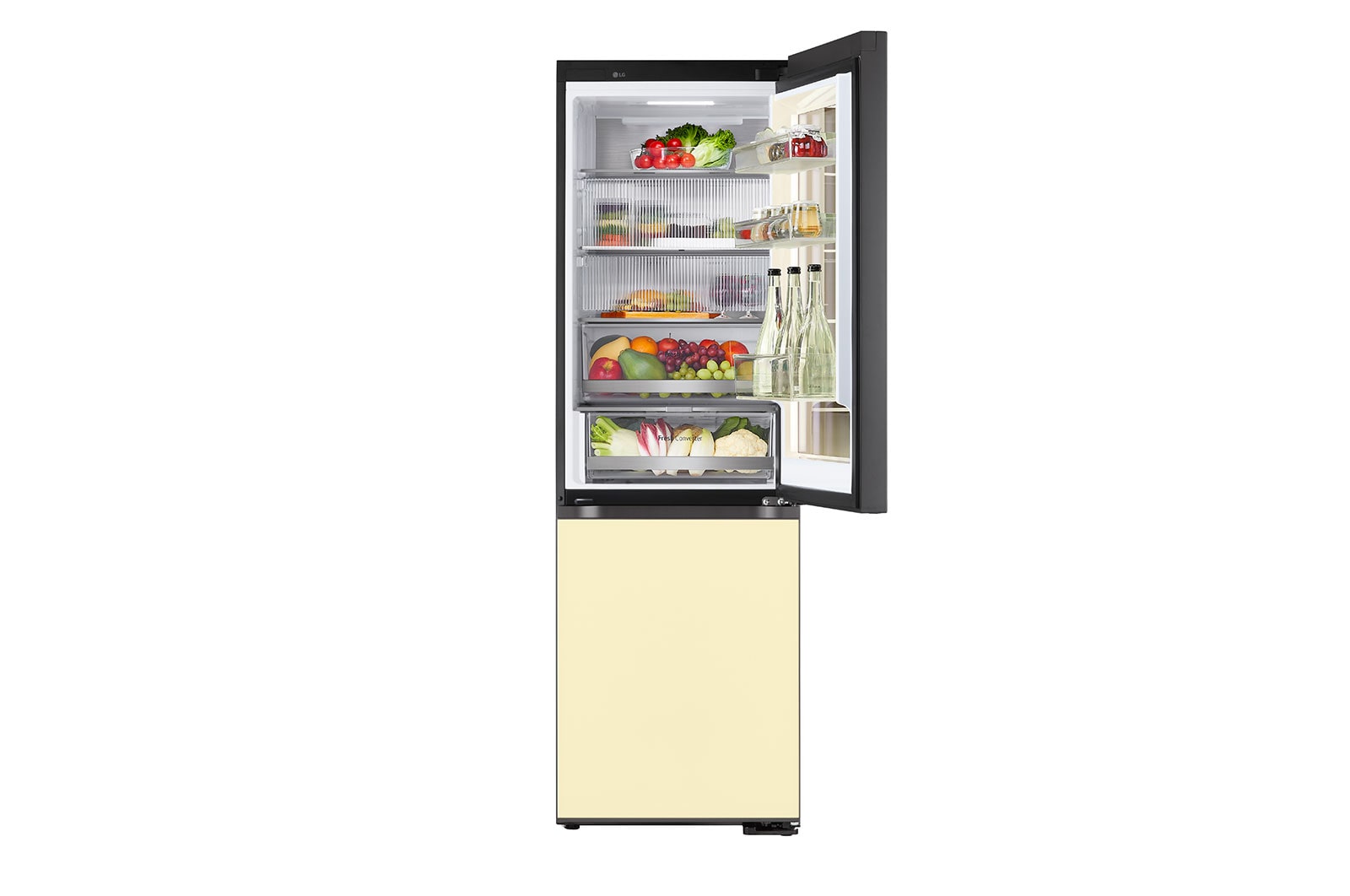LG InstaView? MoodUP? Alulfagyasztós h?t?szekrény, ThinQ? technológia, 352L kapacitás, GBG719MDNN