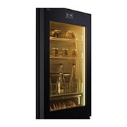 LG InstaView? MoodUP? Alulfagyasztós h?t?szekrény, ThinQ? technológia, 352L kapacitás, GBG719MDNN