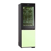 LG InstaView? MoodUP? Alulfagyasztós h?t?szekrény, ThinQ? technológia, 352L kapacitás, GBG719MDNN