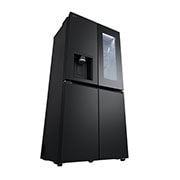 LG InstaView ? Négyajtós h?t?szekrény, DoorCooling?? és ThinQ? technológia, 508L kapacitás, GMG860EPBE