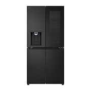 LG InstaView ? Négyajtós h?t?szekrény, DoorCooling?? és ThinQ? technológia, 508L kapacitás, GMG860EPBE