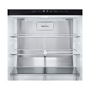 LG InstaView ? Négyajtós h?t?szekrény, DoorCooling?? és ThinQ? technológia, 508L kapacitás, GMG860EPBE