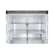 LG InstaView? Négyajtós h?t?szekrény DoorCooling??, Craft Ice? és ThinQ? technológia, 638L kapacitás, GMG960MBEE