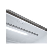 LG InstaView? Négyajtós h?t?szekrény DoorCooling??, Craft Ice? és ThinQ? technológia, 638L kapacitás, GMG960MBEE