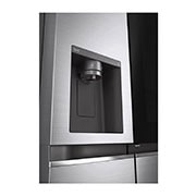 LG InstaView Door-in-Door? Side-by-Side h?t?szekrény DoorCooling<sup>+</sup>? és ThinQ? technológia, 635L kapacitás, GSXV80PZLE