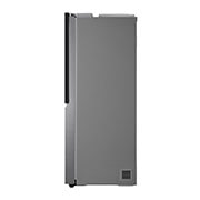 LG InstaView Door-in-Door? Side-by-Side h?t?szekrény DoorCooling<sup>+</sup>? és ThinQ? technológia, 635L kapacitás, GSXV80PZLE