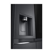 LG InstaView Door-in-Door? Side-by-Side h?t?szekrény DoorCooling+?, Craft Ice? és ThinQ? technológia, 635L kapacitás, GSXV90MCDE