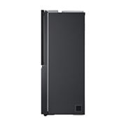 LG InstaView Door-in-Door? Side-by-Side h?t?szekrény DoorCooling+?, Craft Ice? és ThinQ? technológia, 635L kapacitás, GSXV90MCDE