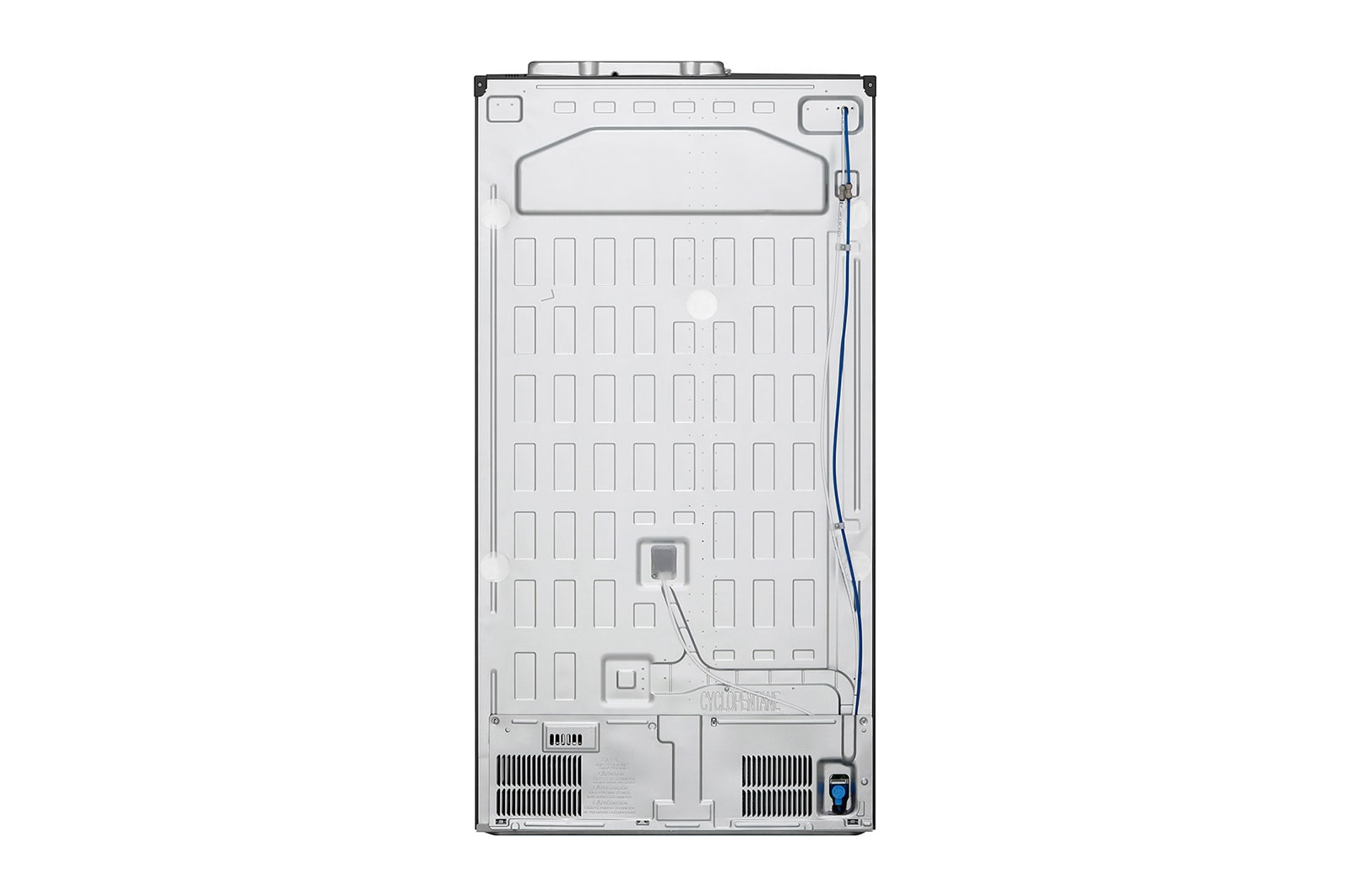 LG InstaView Door-in-Door? Side-by-Side h?t?szekrény DoorCooling<sup>+</sup>? és ThinQ? technológia, 635L kapacitás, GSXV91MBAE
