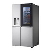 LG InstaView Door-in-Door? Side-by-Side h?t?szekrény DoorCooling<sup>+</sup>? és ThinQ? technológia, 635L kapacitás, GSXV91MBAE