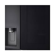 LG InstaView Door-in-Door? Side-by-Side h?t?szekrény DoorCooling<sup>+</sup>? és ThinQ? technológia, 635L kapacitás, GSXV91MCAE