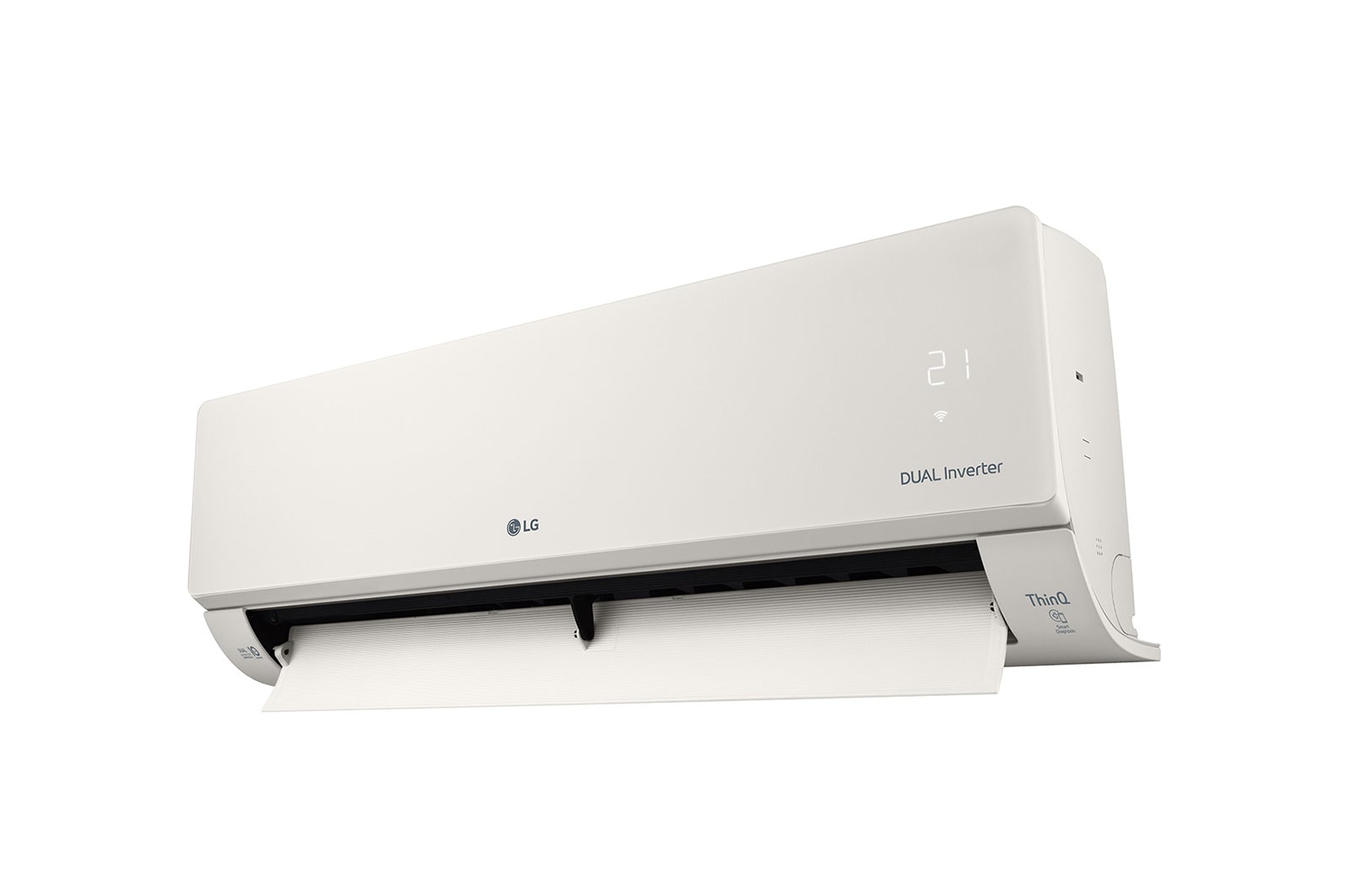 LG Stílusos ARTCOOL? légkondicionáló DUAL Inverter technológiával, bézs színben, AB12BK