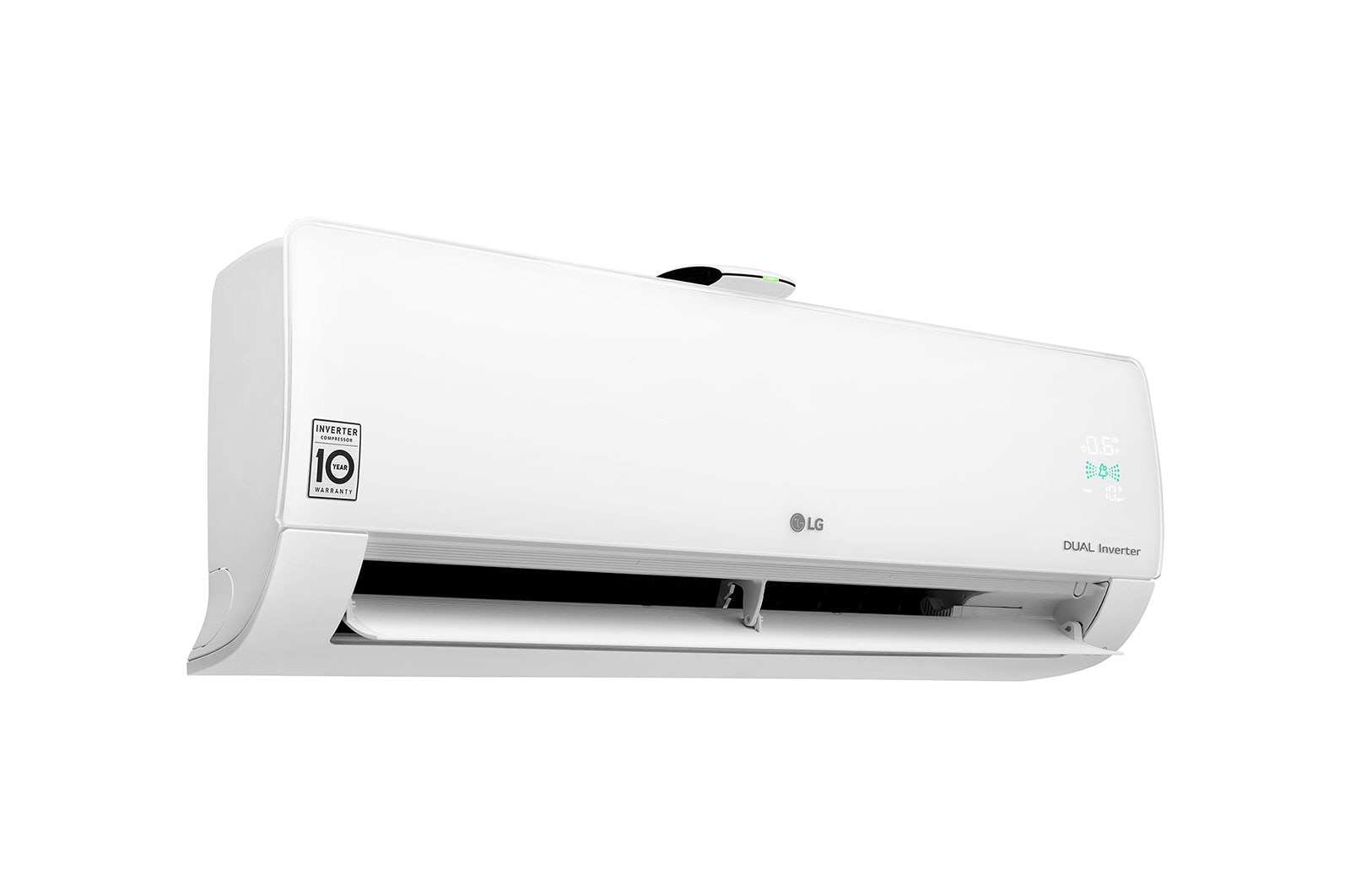 LG DUALCOOL & PURE légkondicionáló légtisztítással, légsz?r? funkcióval, új DUAL Inverter kompresszorral (10 év garancia), wi-fi vezérléssel, R32, 3,5 kW,fehér, AP12RK