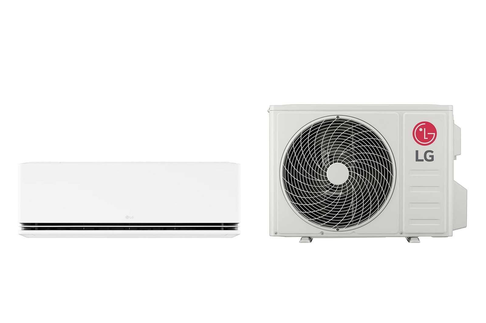 LG 2,5 kW DUALCOOL AI Air Deluxe Single Split légkondicionáló H24S1DA.SS1 el?lnézeti képe