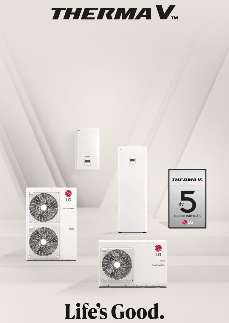 LG Therma V 5 év Gondoskodás