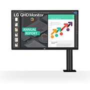A(z) 27&#39;&#39; méret? QHD IPS monitor HDR10-zel és AMD FreeSync? technológiával 27QN880-B el?lnézete