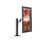 LG 27" méret? UltraFine? UHD IPS HDR monitor USB-C csatlakozóval és Ergo állvánnyal , 27UN880-B