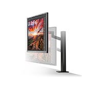 LG 27" méret? UltraFine? UHD IPS HDR monitor USB-C csatlakozóval és Ergo állvánnyal , 27UN880-B