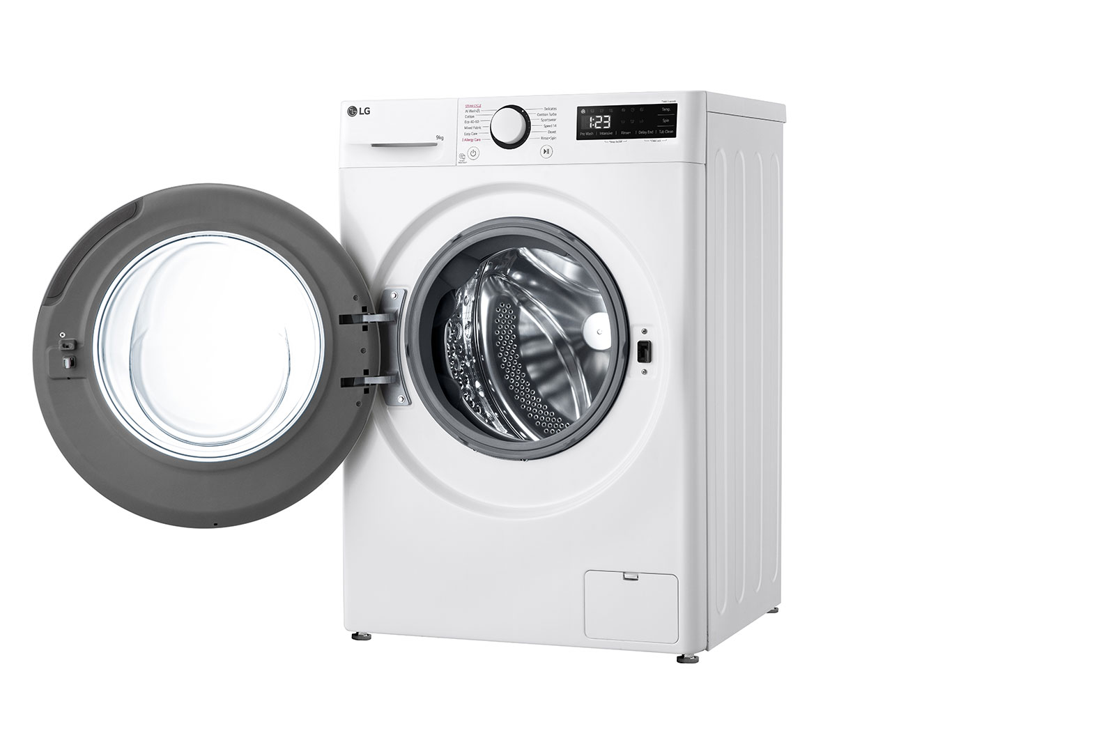 LG 9 kg, max. 1200 ford./perc, G?zmosógép, AI DD? technológia, Keskeny kialakítás, F2WR509SBW