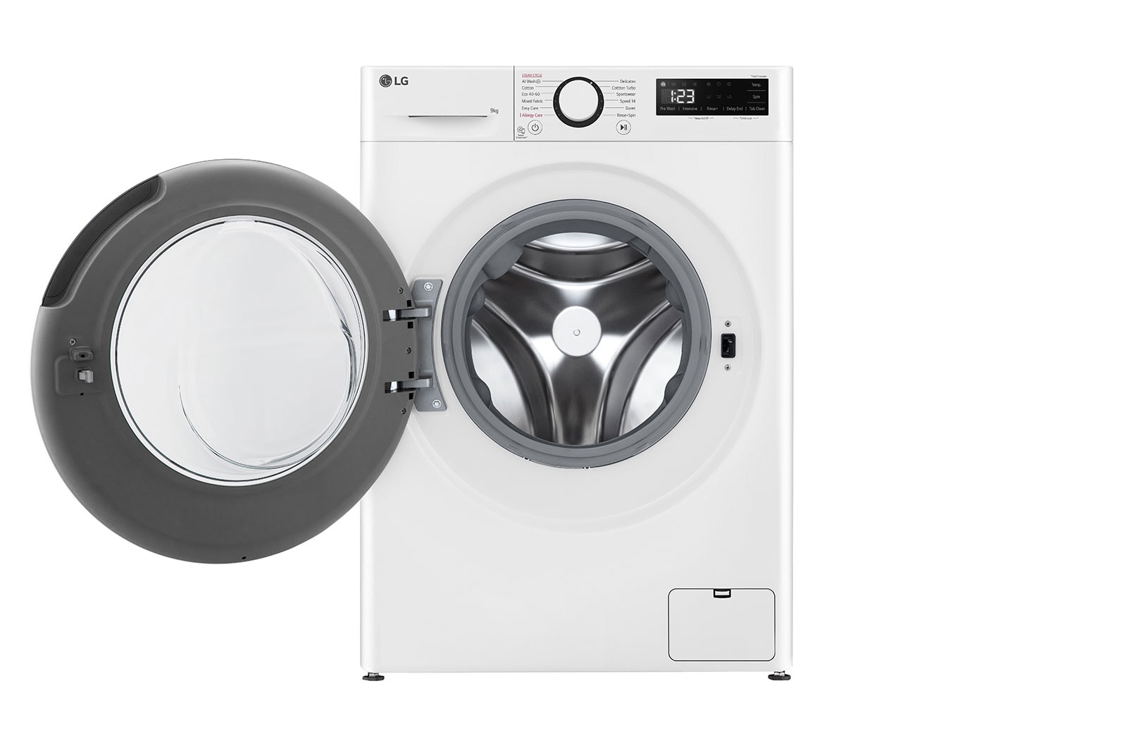 LG 9 kg, max. 1200 ford./perc, G?zmosógép, AI DD? technológia, Keskeny kialakítás, F2WR509SBW