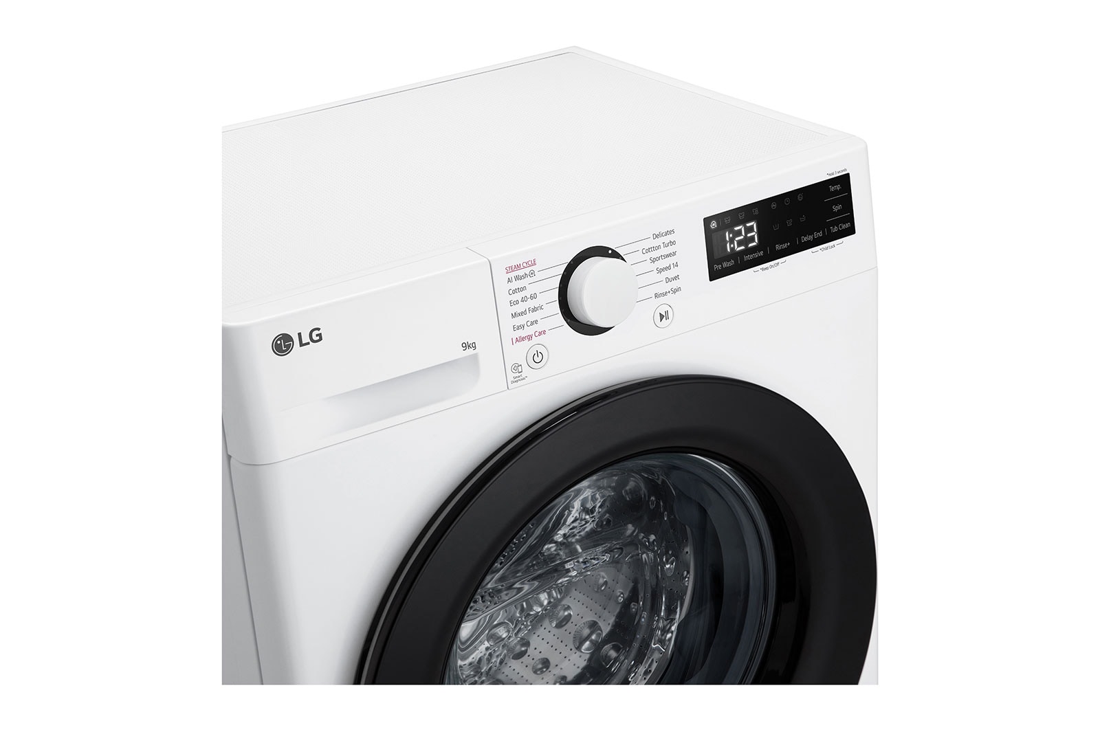 LG 9 kg, max. 1200 ford./perc, G?zmosógép, AI DD? technológia, Keskeny kialakítás, F2WR509SBW
