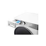 LG 9 kg, max. 1200 ford./perc, G?zmosógép, TurboWash?360, AI DD? és WiFi funkció, Keskeny kialakítás, F2WR909P3W