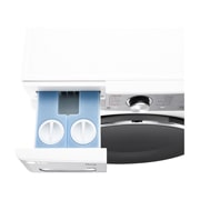 LG 13/7 kg, max. 1400 ford./perc, G?z mosó-szárítógép, TurboWash?360, AI DD? és WiFi funkció, F4DR913P3WA