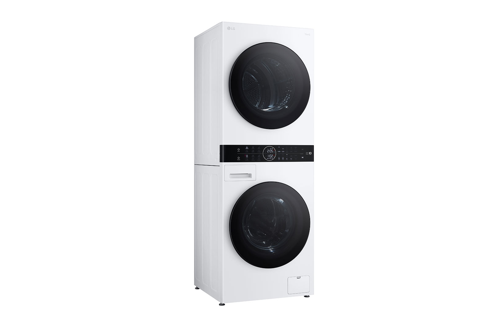 LG  WashTower?, 12/10 kg, max. 1400 ford./perc, Steam?, TurboWash?360, Automatikus kondenzátortisztítás és ThinQ? WiFi funkció, WT1210WWF