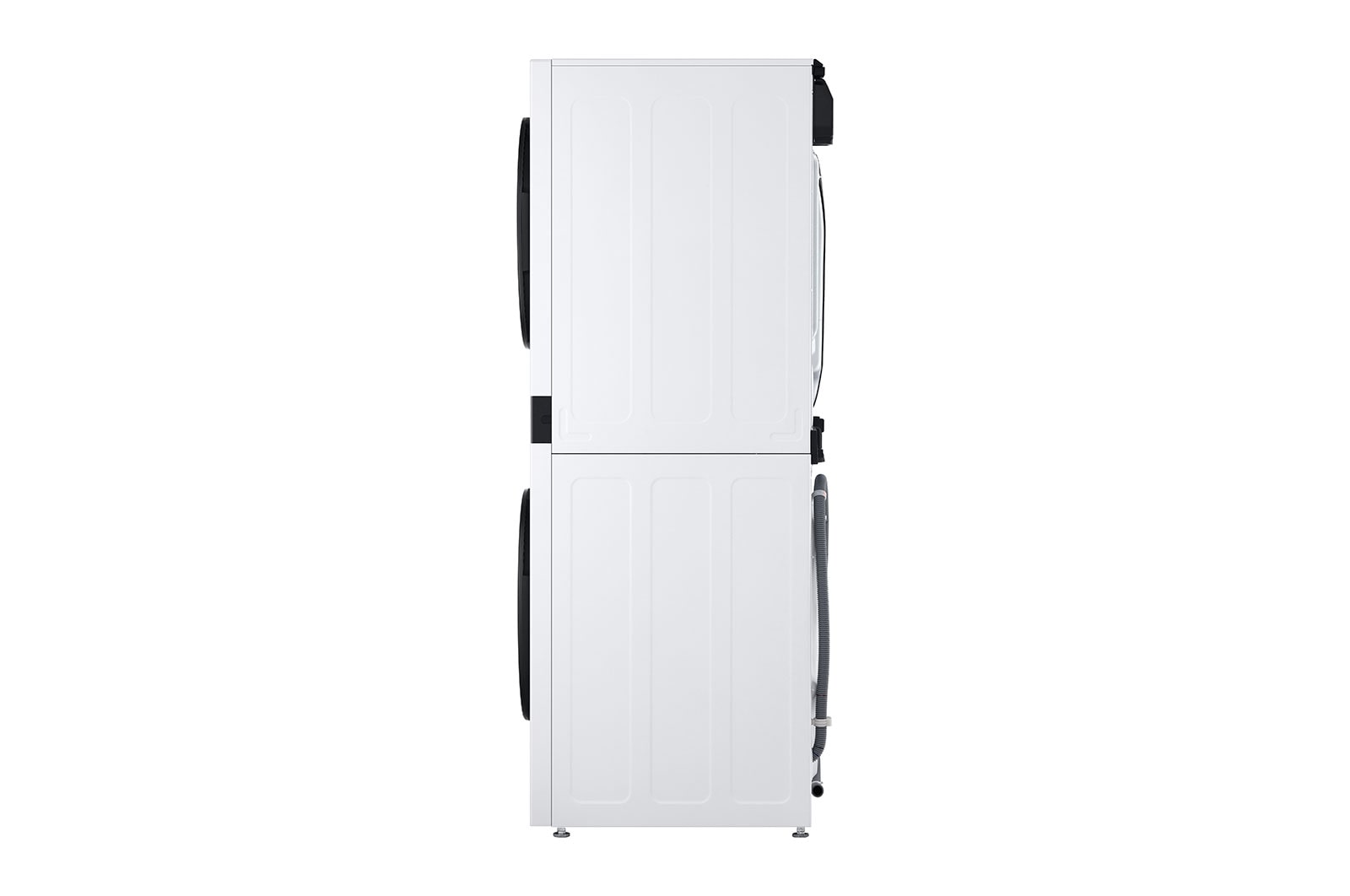 LG  WashTower?, 12/10 kg, max. 1400 ford./perc, Steam?, TurboWash?360, Automatikus kondenzátortisztítás és ThinQ? WiFi funkció, WT1210WWF