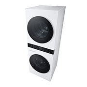 LG  WashTower?, 12/10 kg, max. 1400 ford./perc, Steam?, TurboWash?360, Automatikus kondenzátortisztítás és ThinQ? WiFi funkció, WT1210WWF
