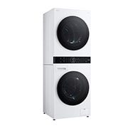 LG  WashTower?, 12/10 kg, max. 1400 ford./perc, Steam?, TurboWash?360, Automatikus kondenzátortisztítás és ThinQ? WiFi funkció, WT1210WWF