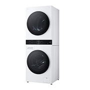 LG  WashTower?, 12/10 kg, max. 1400 ford./perc, Steam?, TurboWash?360, Automatikus kondenzátortisztítás és ThinQ? WiFi funkció, WT1210WWF