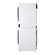 LG  WashTower?, 12/10 kg, max. 1400 ford./perc, Steam?, TurboWash?360, Automatikus kondenzátortisztítás és ThinQ? WiFi funkció, WT1210WWF